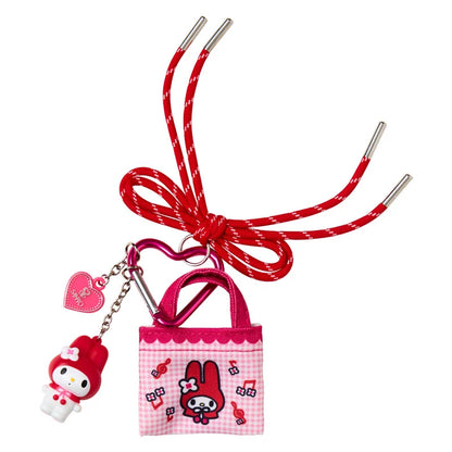 SANRIO | My Melody Miniature Keychain Bag Charm (Tote Bag Carabiner Retro Nostalgia)