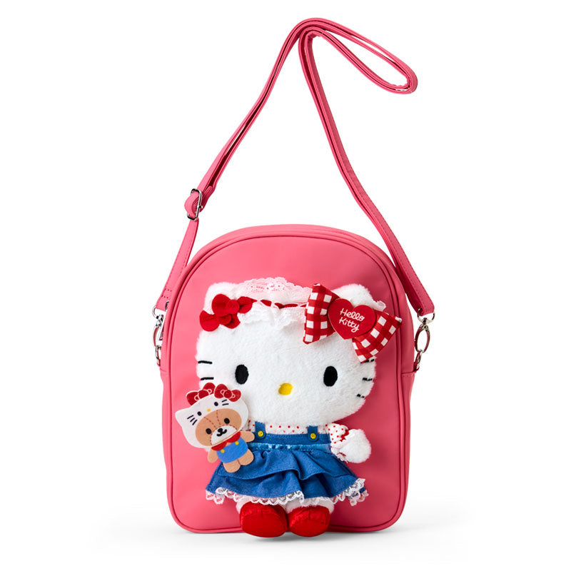 SANRIO | Hello Kitty 2-Way Plush Crossbody Shoulder Pouch Bag 220x70x290mm (Character Grand Prix 4th Edition Outfit Collection Character Award 2026)