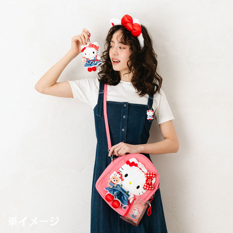SANRIO | Hello Kitty 2-Way Plush Crossbody Shoulder Pouch Bag 220x70x290mm (Character Grand Prix 4th Edition Outfit Collection Character Award 2026)