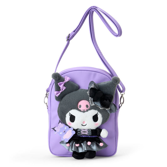 SANRIO | Kuromi 2-Way Plush Crossbody Shoulder Pouch Bag 220x70x290mm (Character Grand Prix 4th Edition Outfit Collection Character Award 2026)