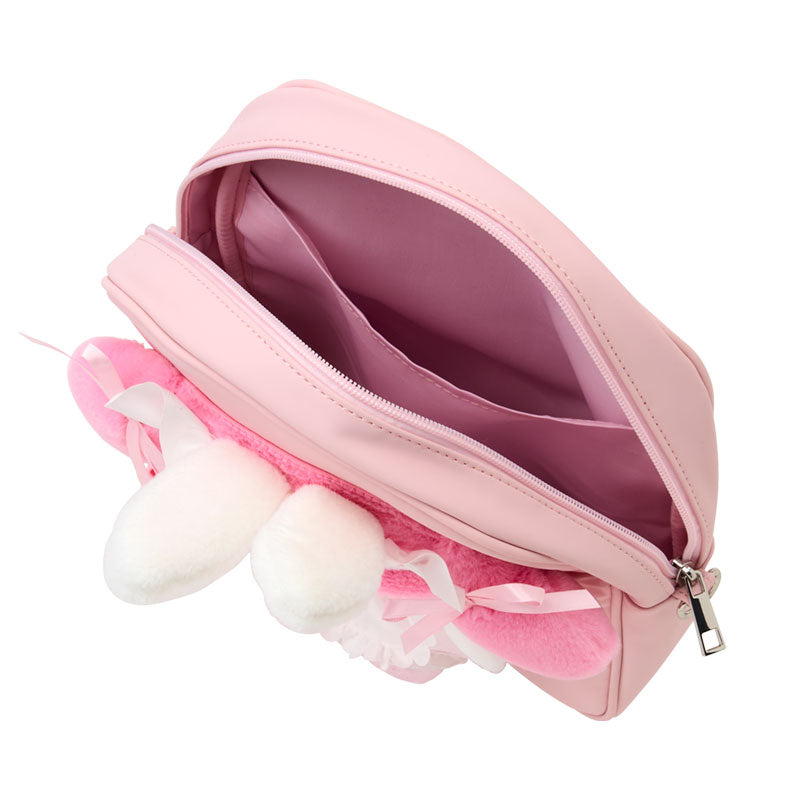 SANRIO | My Melody 2-Way Plush Crossbody Shoulder Pouch Bag 220x70x290mm (Character Grand Prix 4th Edition Outfit Collection Character Award 2026)