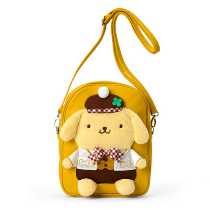 SANRIO | Pompompurin Pom Pom Purin 2-Way Plush Crossbody Shoulder Pouch Bag 220x70x290mm (Character Grand Prix 4th Edition Outfit Collection Character Award 2026)