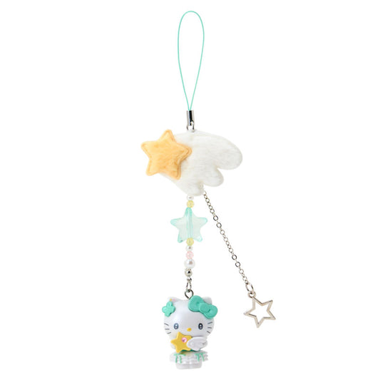 SANRIO | Hello Kitty Mascot Strap Phone Charm 30×25×40mm (Sparkling Wish)