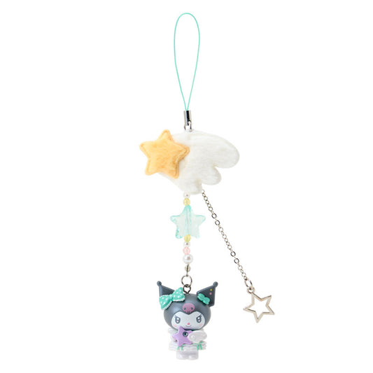 SANRIO | Kuromi Mascot Strap Phone Charm 30×25×40mm (Sparkling Wish)