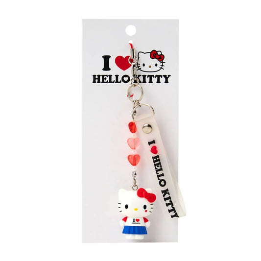 SANRIO | Hello Kitty Mascot Strap Phone Charm 40×24×45mm (I Love Sanrio Characters)