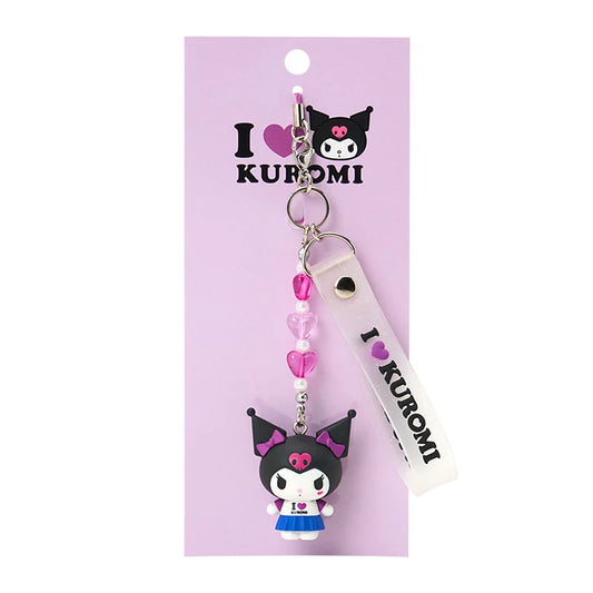 SANRIO | Kuromi Mascot Strap Phone Charm 40×24×45mm (I Love Sanrio Characters)