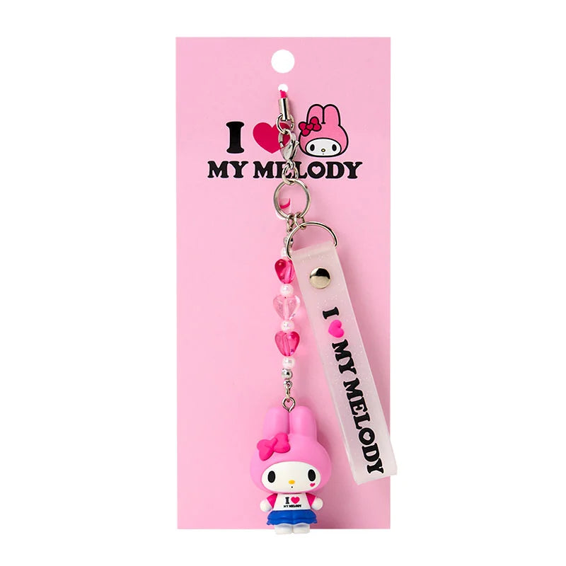 SANRIO | My Melody Mascot Strap Phone Charm 40×24×45mm (I Love Sanrio Characters)
