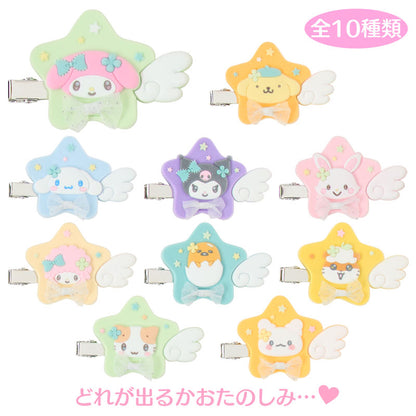 SANRIO | Secret Bangs Clip B 75×75×12mm (Sparkling Wish)