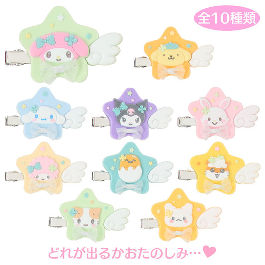 SANRIO | Secret Bangs Clip B 75×75×12mm (Sparkling Wish)