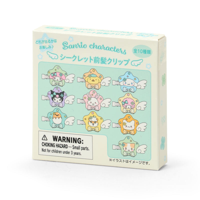 SANRIO | Secret Bangs Clip B 75×75×12mm (Sparkling Wish)
