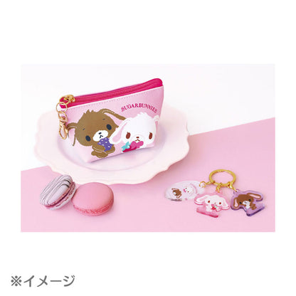 SANRIO | Sugarbunnies Triple Acrylic Charm Keychain 46×40×3mm (Love Sweets)