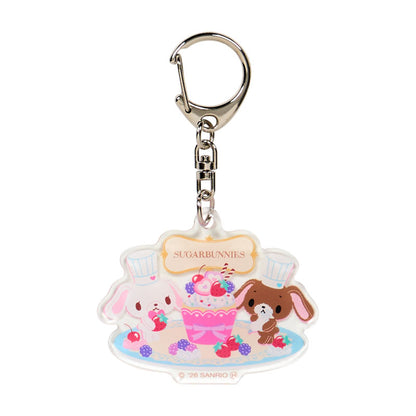 SANRIO | Sugarbunnies Secret Acrylic Keychain Blind Box 60×50mm (Love Sweets)