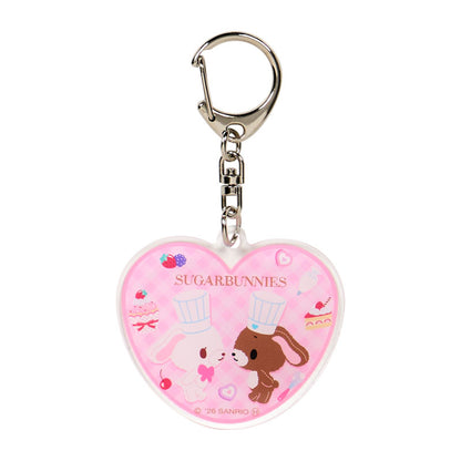 SANRIO | Sugarbunnies Secret Acrylic Keychain Blind Box 60×50mm (Love Sweets)