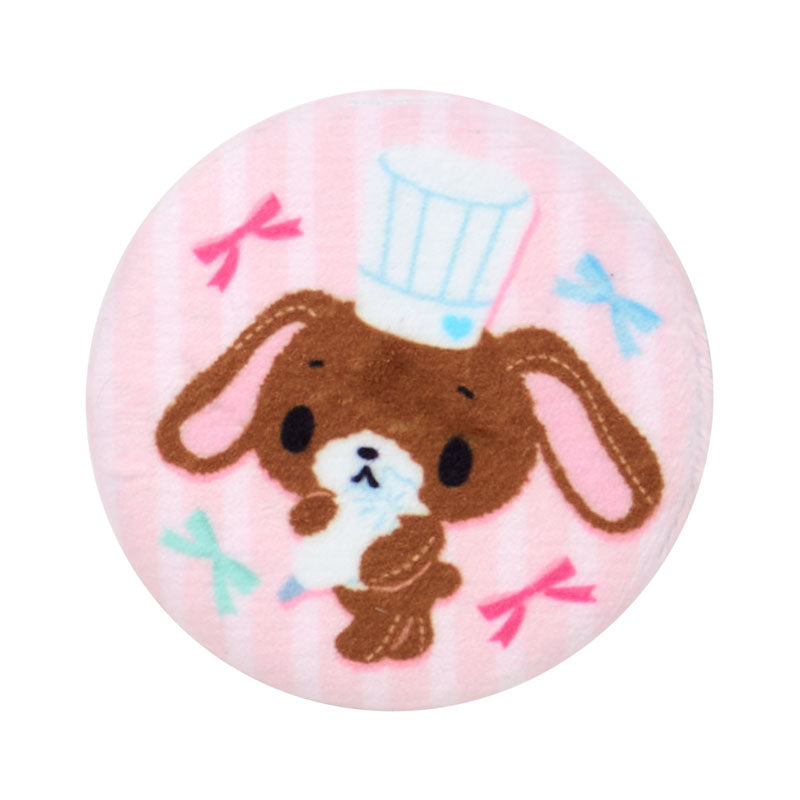 SANRIO | Sugarbunnies Secret Fluffy Can Badge Blind Box 55×5x55mm (Love Sweets)