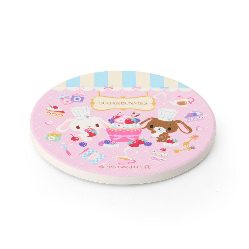SANRIO | Sugarbunnies Coaster 102×102×7mm (Love Sweets)