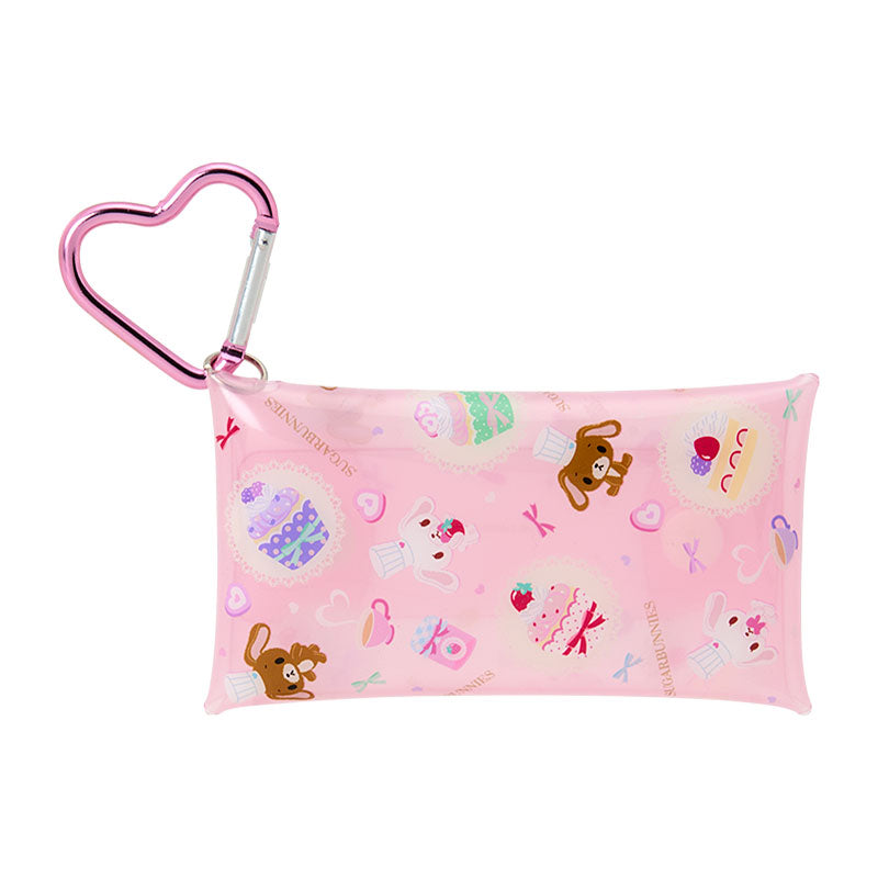 SANRIO | Sugarbunnies Clear Multi Case 60×110×20mm (Love Sweets)