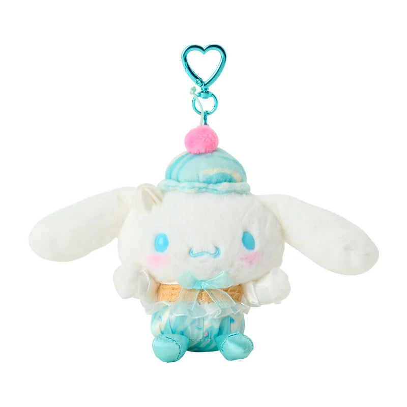 SANRIO | Cinnamoroll Mascot Holder Bag Charm Keychain 110×80×190mm (Dreamy Ice Cream)
