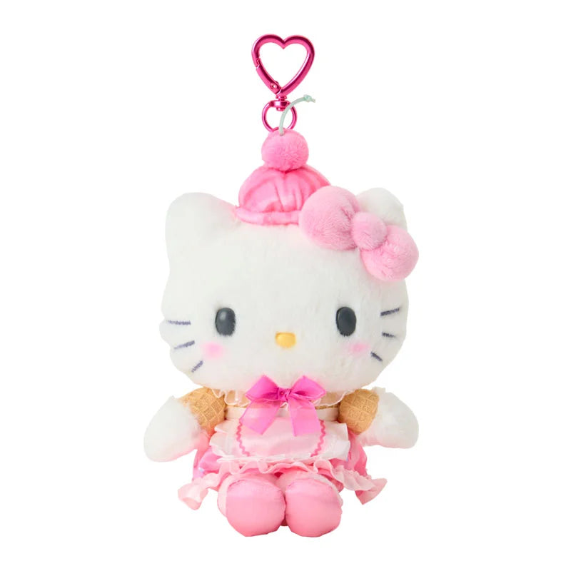 SANRIO | Hello Kitty Mascot Holder Bag Charm Keychain 110×80×190mm (Dreamy Ice Cream)