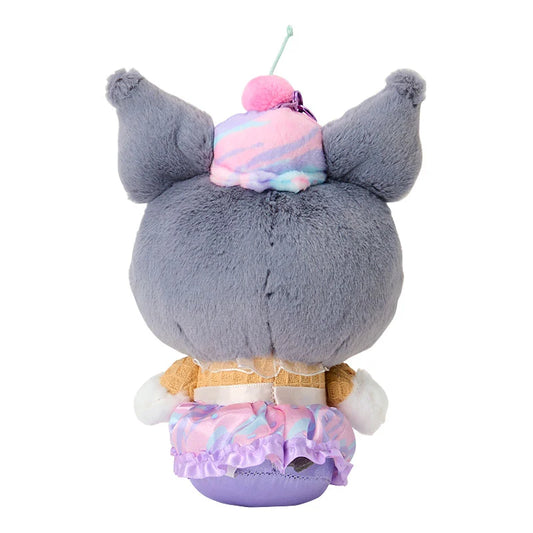 SANRIO | Kuromi Mascot Holder Bag Charm Keychain 110×80×190mm (Dreamy Ice Cream)
