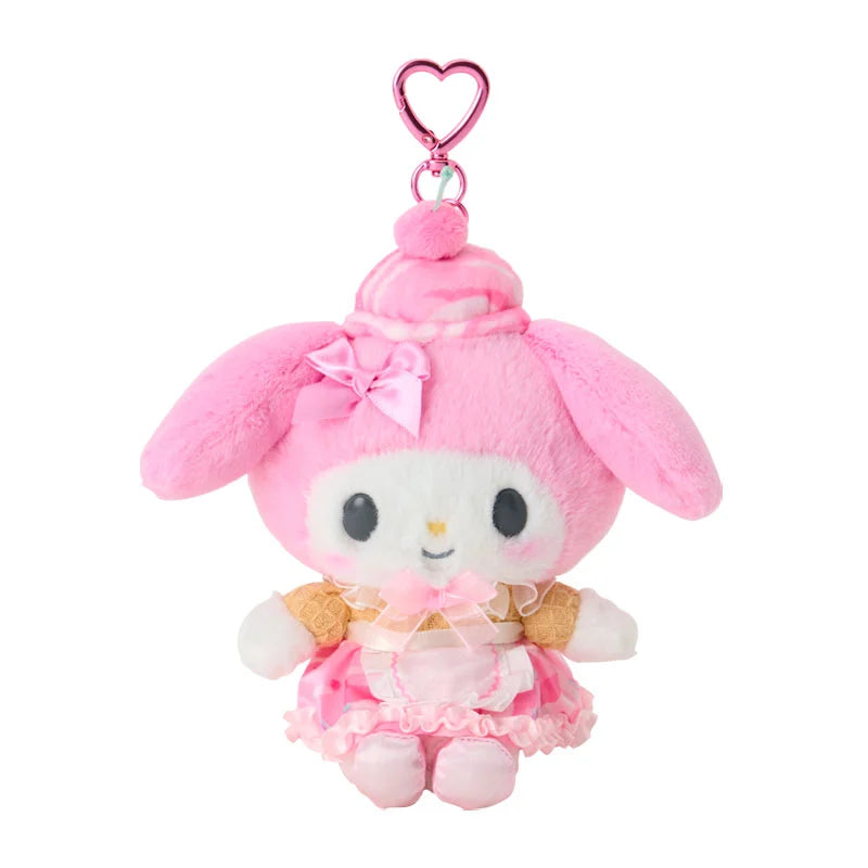 SANRIO | My Melody Mascot Holder Bag Charm Keychain 110×80×190mm (Dreamy Ice Cream)