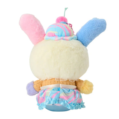 SANRIO | Usahana Mascot Holder Bag Charm Keychain 110×80×190mm (Dreamy Ice Cream)