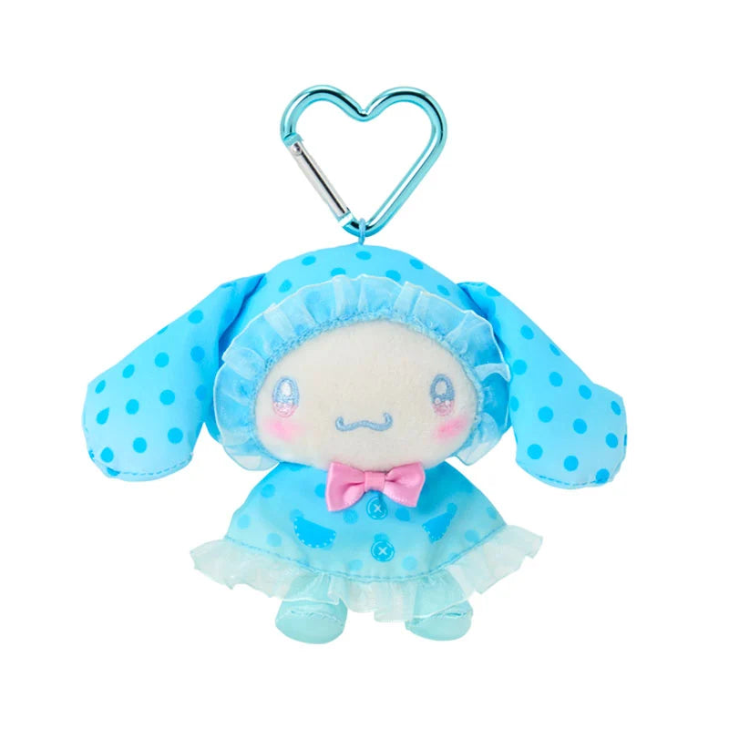 SANRIO | Cinnamoroll Mascot Holder Bag Charm Keychain 120×75×135mm (Sweet Rain Collection Raincoat)