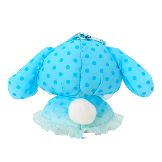 SANRIO | Cinnamoroll Mascot Holder Bag Charm Keychain 120×75×135mm (Sweet Rain Collection Raincoat)