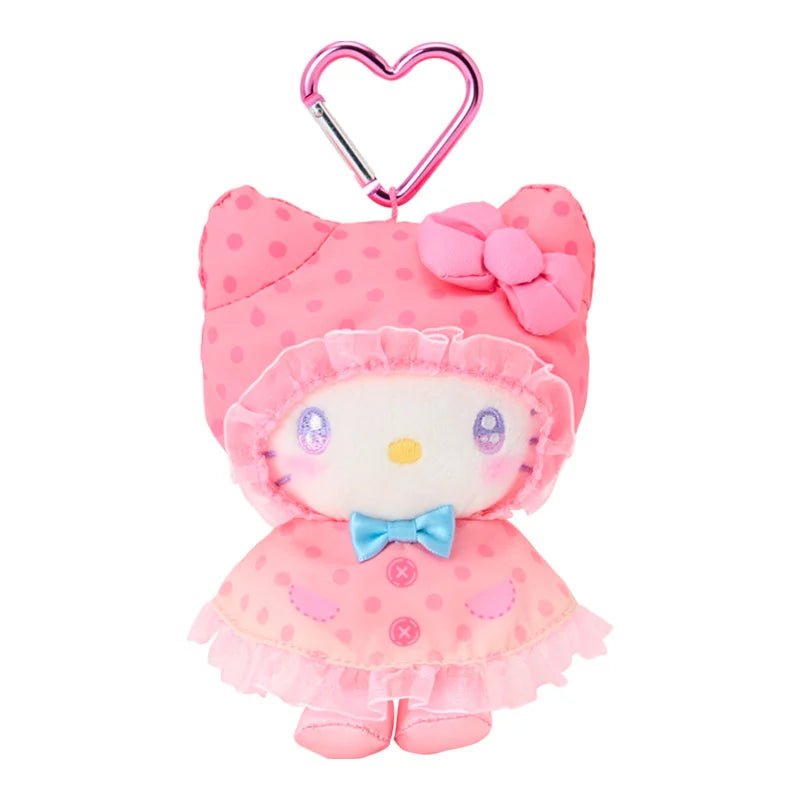 SANRIO | Hello Kitty Mascot Holder Bag Charm Keychain 120×75×135mm (Sweet Rain Collection Raincoat)