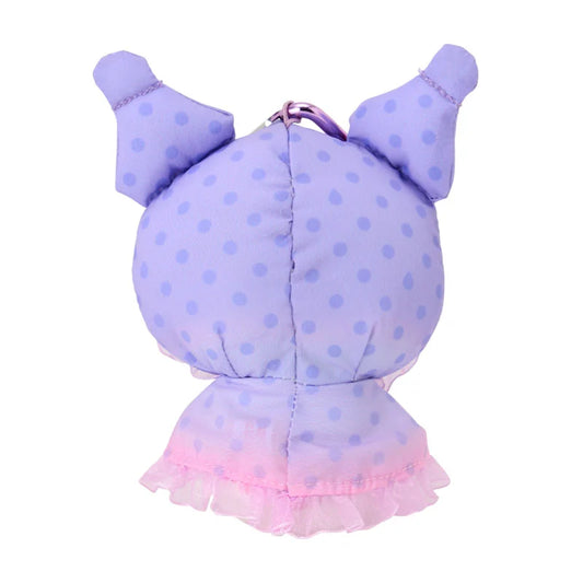 SANRIO | Kuromi Mascot Holder Bag Charm Keychain 120×75×135mm (Sweet Rain Collection Raincoat)