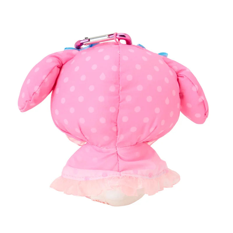 SANRIO | My Melody Mascot Holder Bag Charm Keychain 120×75×135mm (Sweet Rain Collection Raincoat)