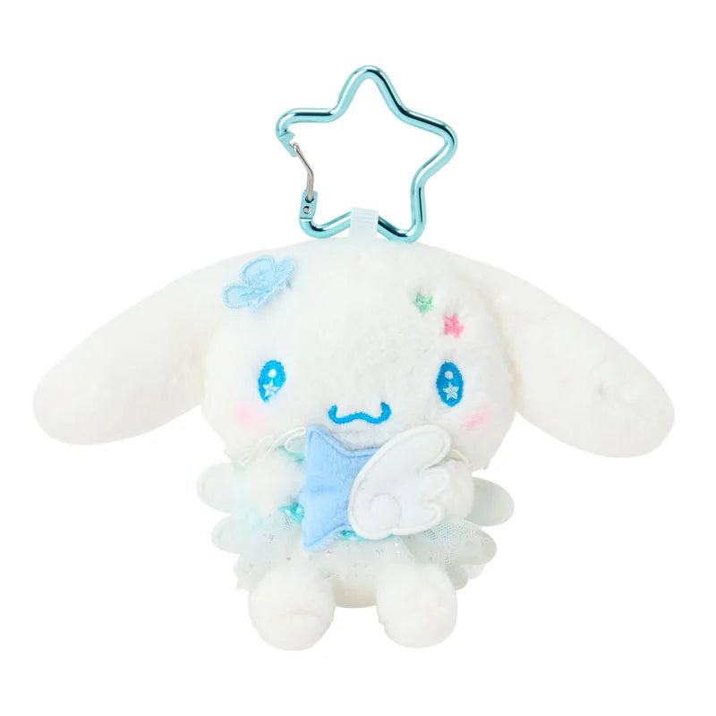 SANRIO | Cinnamoroll Plush Mascot Holder Keychain Bag Charm 115×65×130mm (Sparkling Wish)