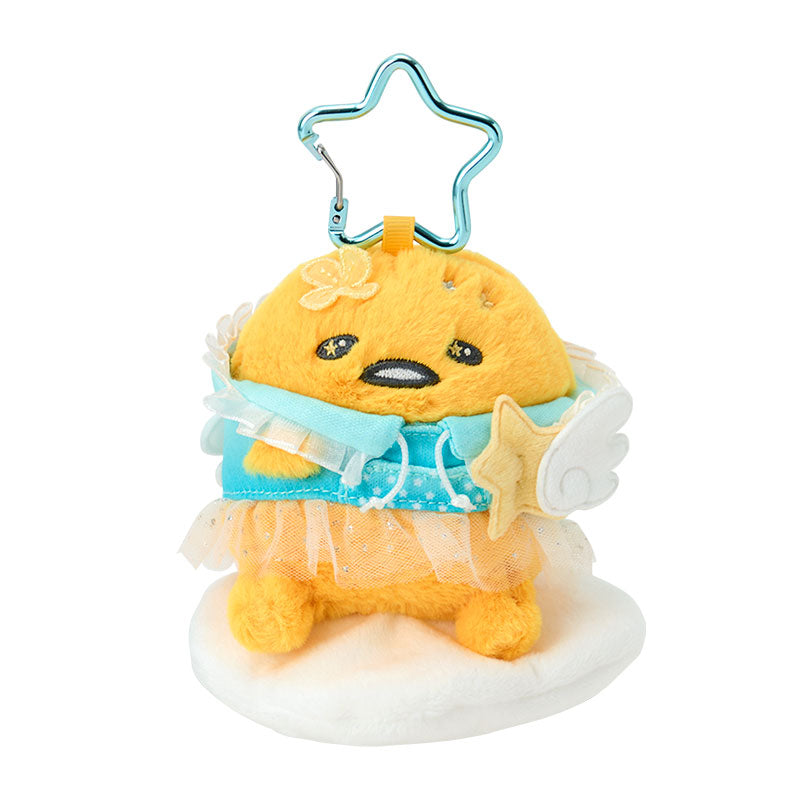 SANRIO | Gudetama Plush Mascot Holder Keychain Bag Charm 115×65×130mm (Sparkling Wish)