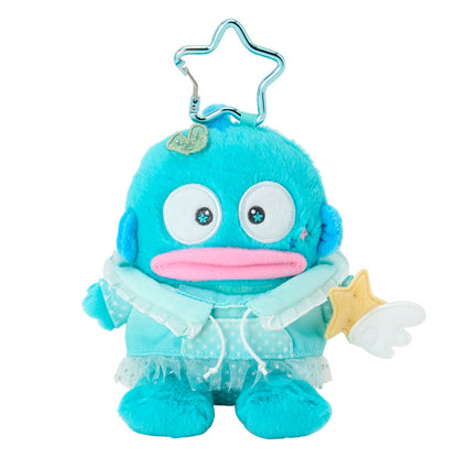 SANRIO | Hangyodon Plush Mascot Holder Keychain Bag Charm 115×65×130mm (Sparkling Wish)