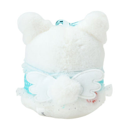 SANRIO | Hanamaruobake Plush Mascot Holder Keychain Bag Charm 115×65×130mm (Sparkling Wish)
