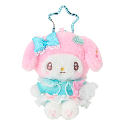 SANRIO | My Melody Plush Mascot Holder Keychain Bag Charm 115×65×130mm (Sparkling Wish)