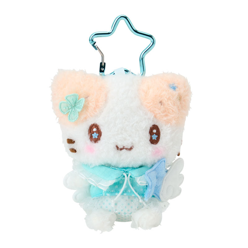 SANRIO | Masyumaro Plush Mascot Holder Keychain Bag Charm 115×65×130mm (Sparkling Wish)
