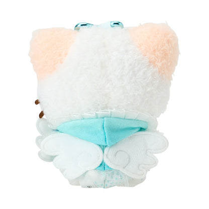SANRIO | Masyumaro Plush Mascot Holder Keychain Bag Charm 115×65×130mm (Sparkling Wish)