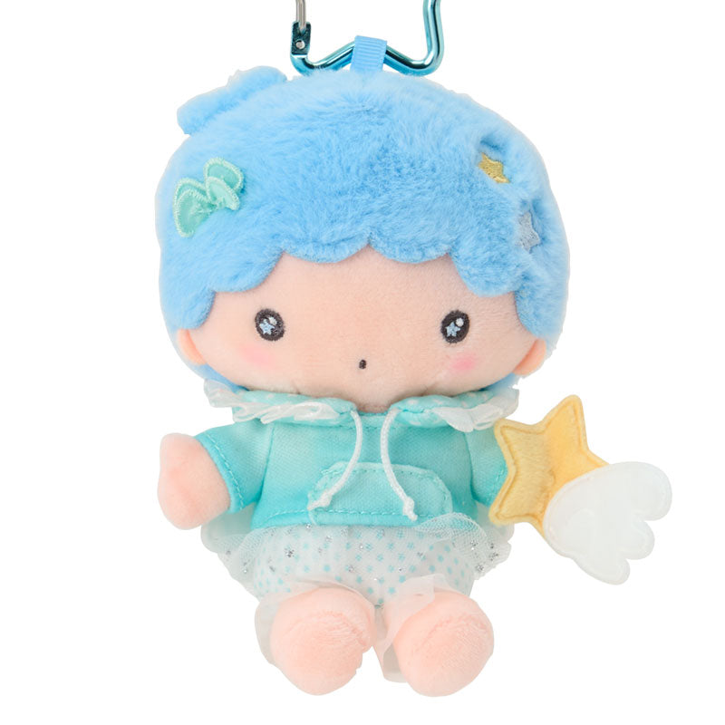 SANRIO | Little Twin Stars Kiki & Lala Plush Mascot Holder Keychain Bag Charm 115×65×130mm (Sparkling Wish)