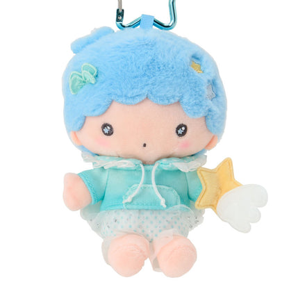 SANRIO | Little Twin Stars Kiki & Lala Plush Mascot Holder Keychain Bag Charm 115×65×130mm (Sparkling Wish)