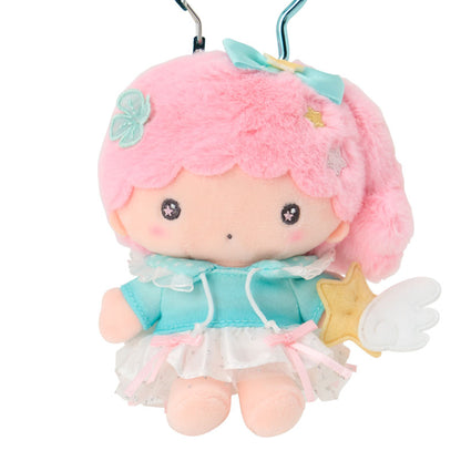 SANRIO | Little Twin Stars Kiki & Lala Plush Mascot Holder Keychain Bag Charm 115×65×130mm (Sparkling Wish)