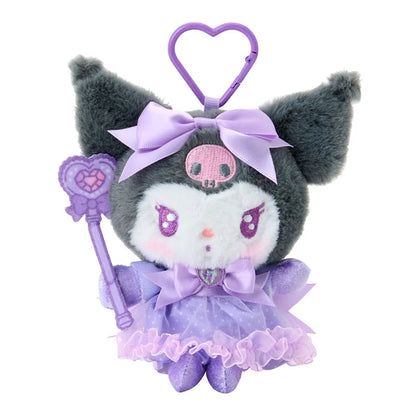 SANRIO | Kuromi Mascot Holder Bag Charm Keychain 110×80×190mm (Idol Colorful Dress)