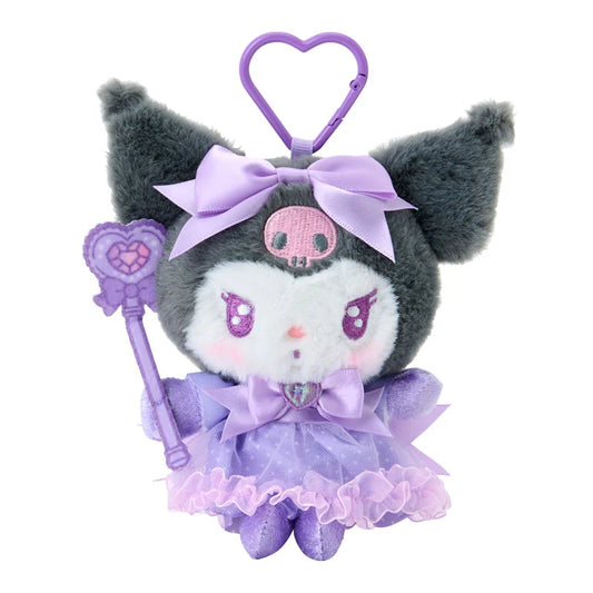 SANRIO | Kuromi Mascot Holder Bag Charm Keychain 110×80×190mm (Idol Colorful Dress)