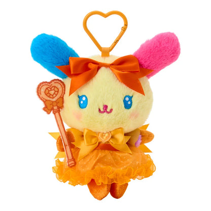 SANRIO | Usahana Mascot Holder Bag Charm Keychain 110×80×190mm (Idol Colorful Dress)