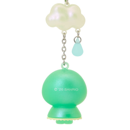 SANRIO | Keroppi Aurora Mascot Bag Charm Keychain 45×25×35mm (Sweet Rain Collection Raincoat)