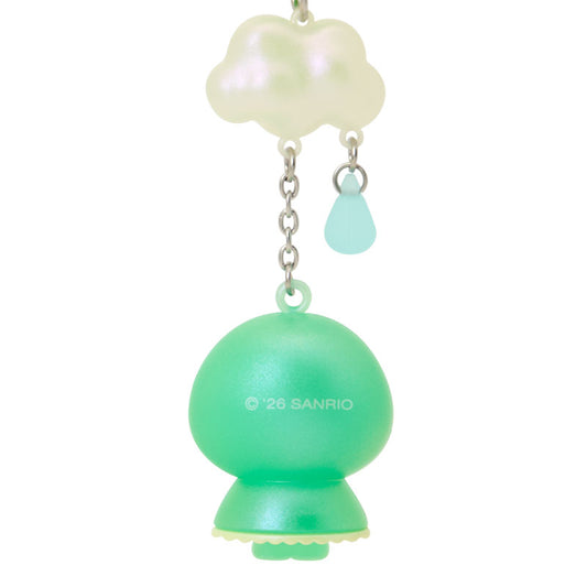 SANRIO | Keroppi Aurora Mascot Bag Charm Keychain 45×25×35mm (Sweet Rain Collection Raincoat)