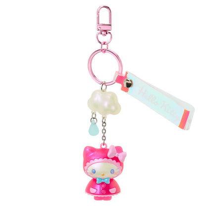 SANRIO | Hello Kitty Aurora Mascot Bag Charm Keychain 45×25×35mm (Sweet Rain Collection Raincoat)