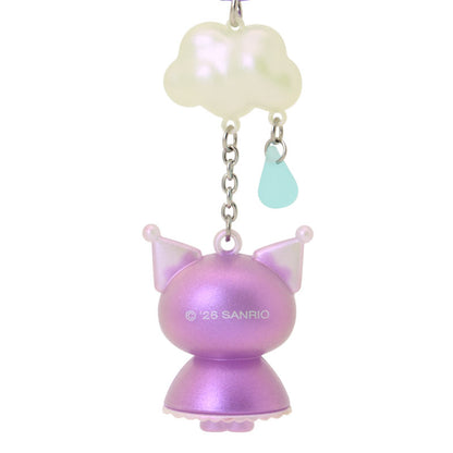 SANRIO | Kuromi Aurora Mascot Bag Charm Keychain 45×25×35mm (Sweet Rain Collection Raincoat)