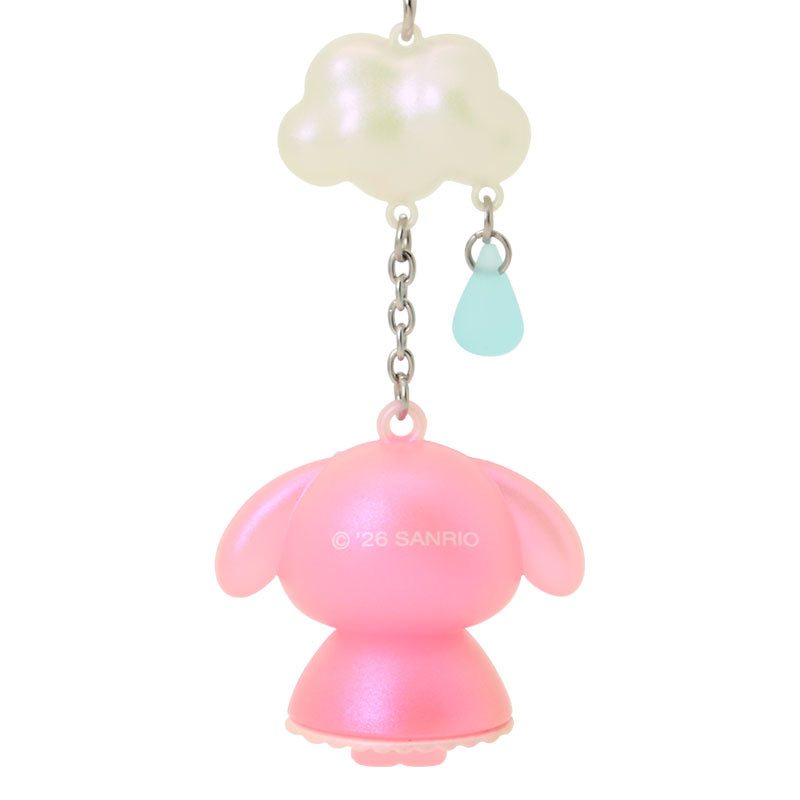 SANRIO | My Melody Aurora Mascot Bag Charm Keychain 45×25×35mm (Sweet Rain Collection Raincoat)