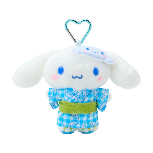 SANRIO | Cinnamoroll Mascot Holder Bag Charm Keychain 120×70×150mm (Summer Sparkle Festival)