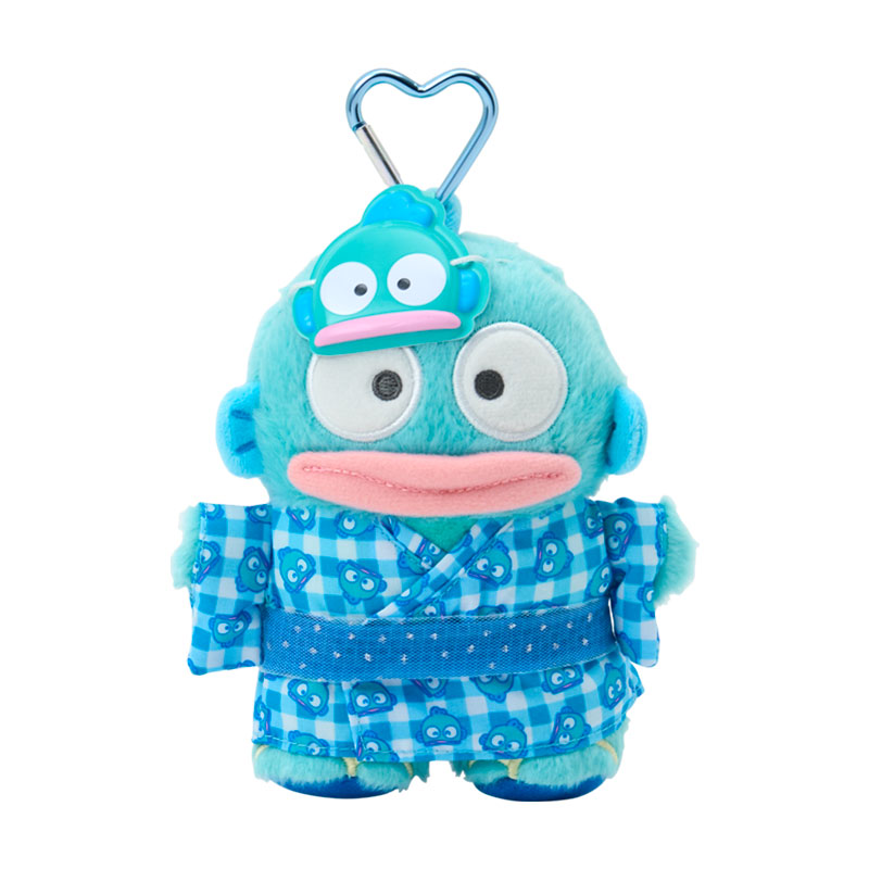 SANRIO | Hangyodon Mascot Holder Bag Charm Keychain 120×70×150mm (Summer Sparkle Festival)